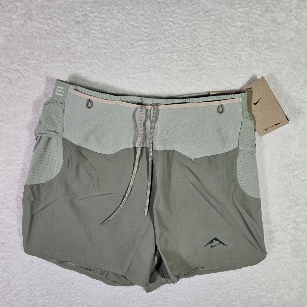 Nike Trail Second Sunrise Mens Small 5" Brief-Lined Running Shorts HJ3572-320 S